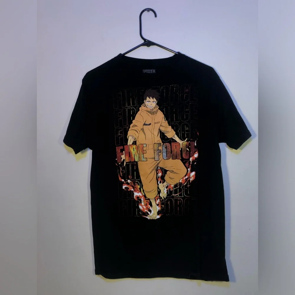 Fire Force Shinra Kusakabe Anime T-Shirt - Picture 1 of 3